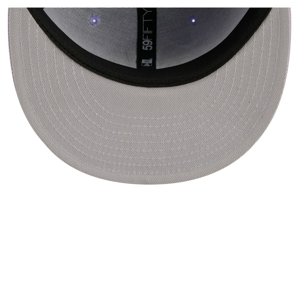 Chicago Blackhawks New Era Lavender Bloom 59FIFTY Fitted Hat - Light Purple/Purple | New Era online