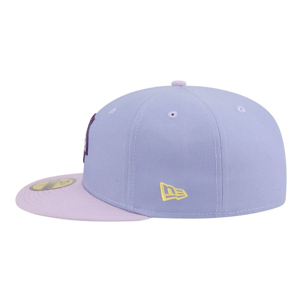 Chicago Blackhawks New Era Lavender Bloom 59FIFTY Fitted Hat - Light Purple/Purple | New Era online