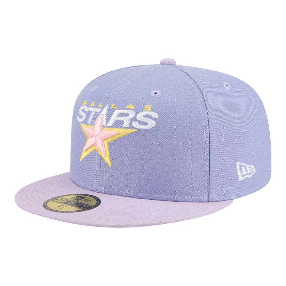 Dallas Stars New Era Lavender Bloom 59FIFTY Fitted Hat - Light Purple/Purple | New Era discount