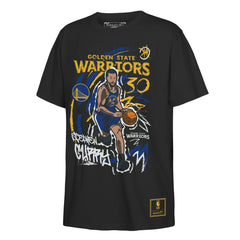 Stephen Curry Golden State Warriors Outerstuff Youth Chalked Up Player Name & Number T-Shirt Black