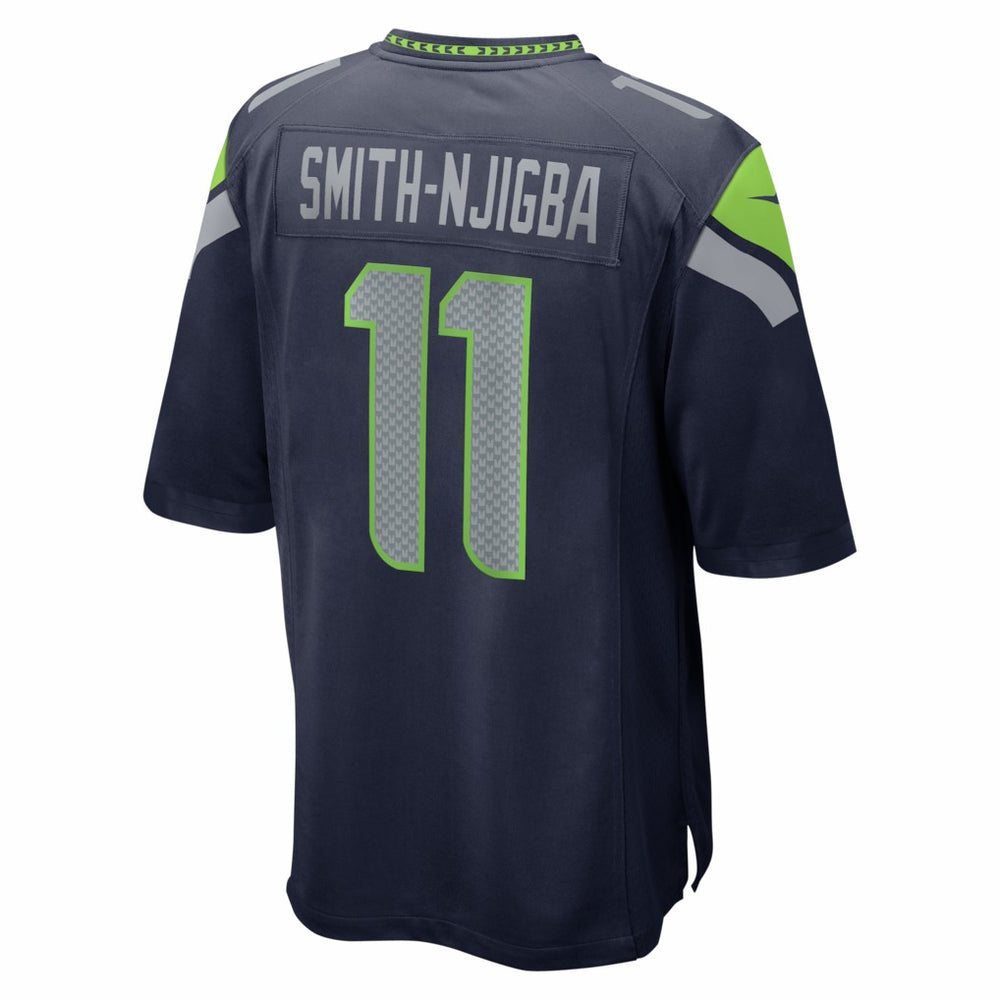 Jaxon Smith-Njigba Seattle Seahawks Super Bowl LX Patch Game Jersey - College Navy - Nike