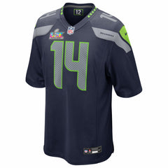 Sam Darnold Seattle Seahawks Super Bowl LX Patch Game Jersey - College Navy - Nike