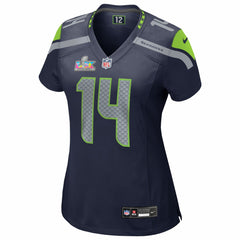Sam Darnold Seattle Seahawks Women's Super Bowl LX Patch Game Jersey - College Navy - Nike