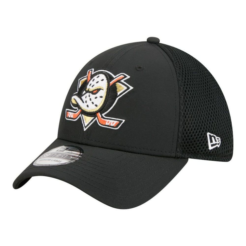 Anaheim Ducks New Era Logo 39THIRTY Flex Hat - Black | New Era near me
