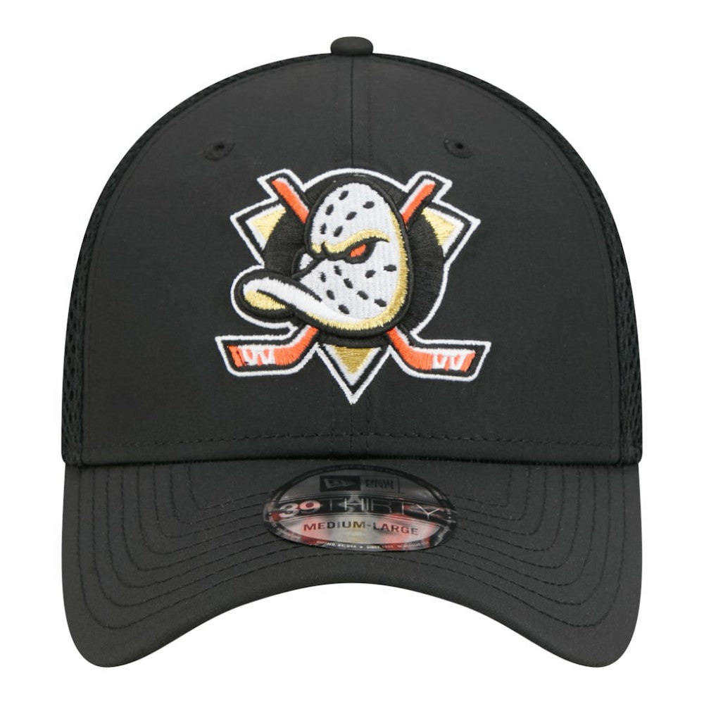 Anaheim Ducks New Era Logo 39THIRTY Flex Hat - Black | New Era near me