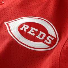 Deion Sanders Cincinnati Reds Mitchell & Ness Big & Tall Cooperstown Mesh Batting Practice Jersey for sale