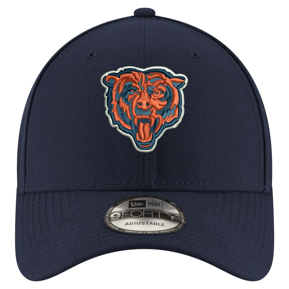 Chicago Bears New Era Youth 9FORTY Adjustable Hat - Navy - NFL