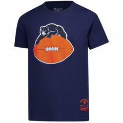 Chicago Bears Youth Retro Logo T-Shirt - Navy - Mitchell & Ness