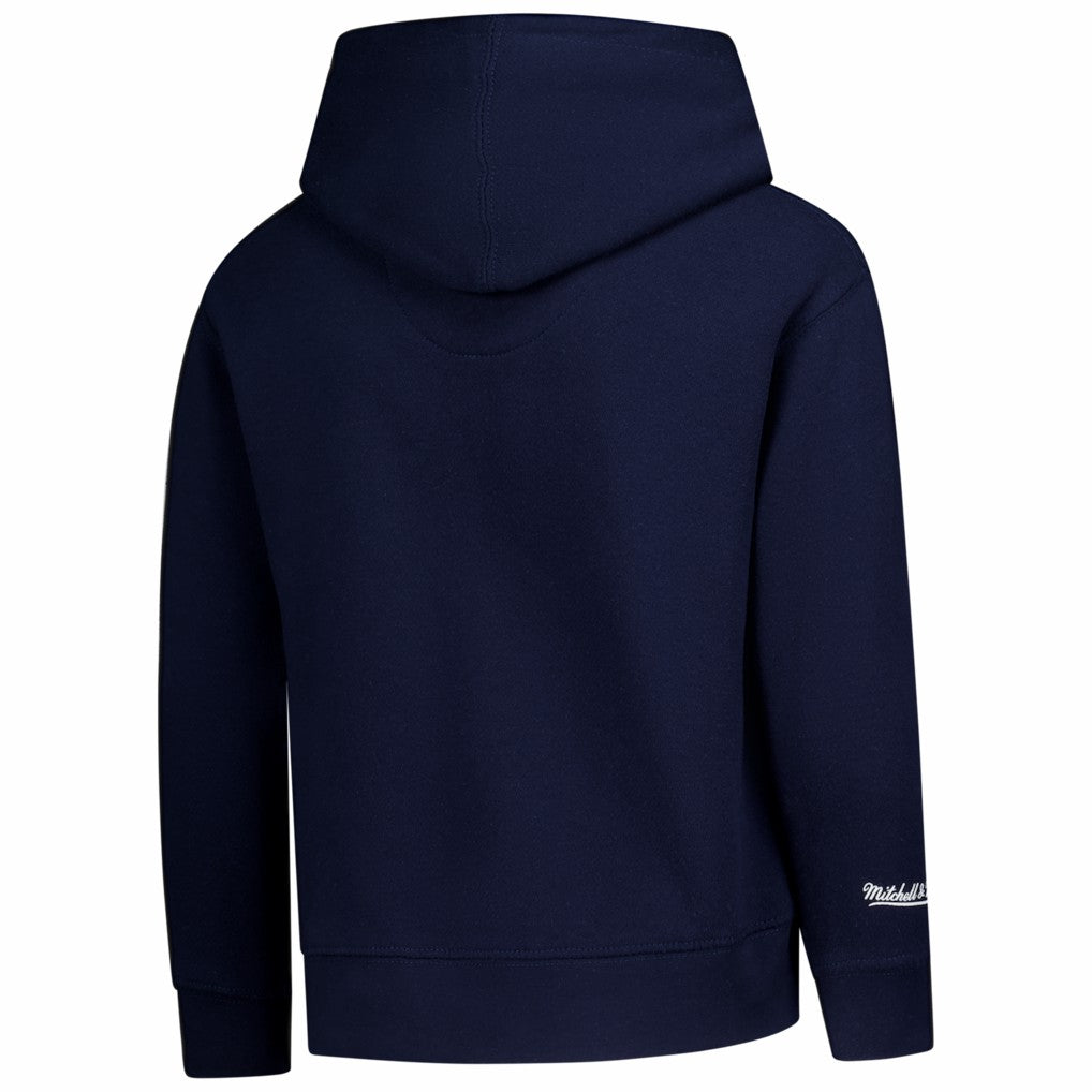 Chicago Bears Youth Retro Logo Hoodie - Navy - Mitchell & Ness