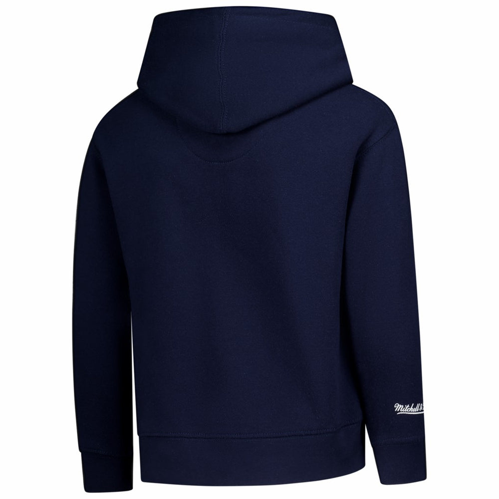 Chicago Bears Youth Retro Logo Hoodie - Navy - Mitchell & Ness