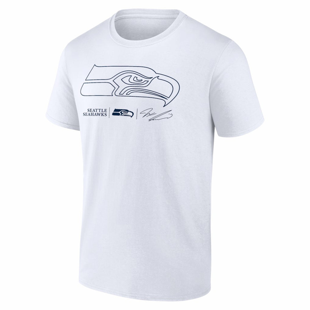 Jaxon Smith-Njigba Seattle Seahawks Tonal Name & Number T-Shirt - White - NFL