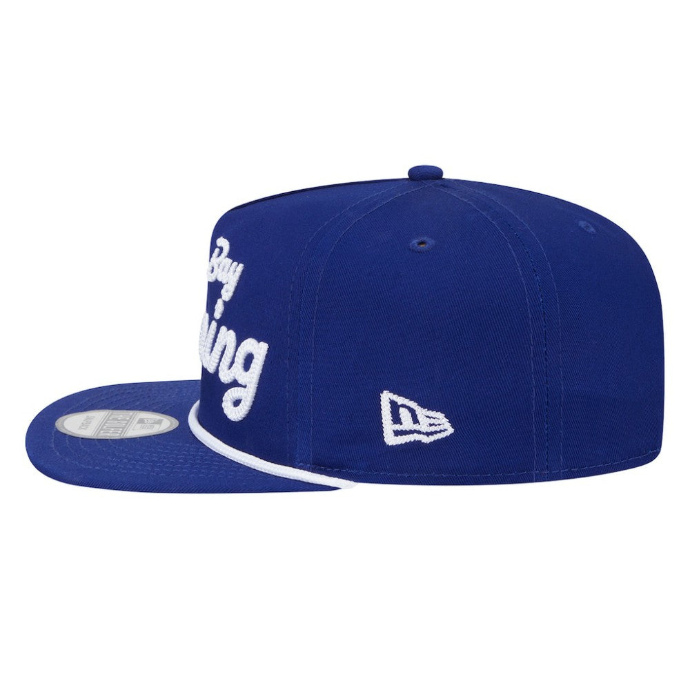 Tampa Bay Lightning New Era Team Text Golfer Adjustable Hat - Blue | New Era sale