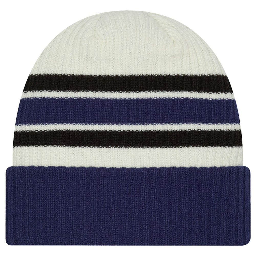 Tampa Bay Lightning New Era Vintage Cuffed Knit Hat - Cream/Blue | New Era on sale