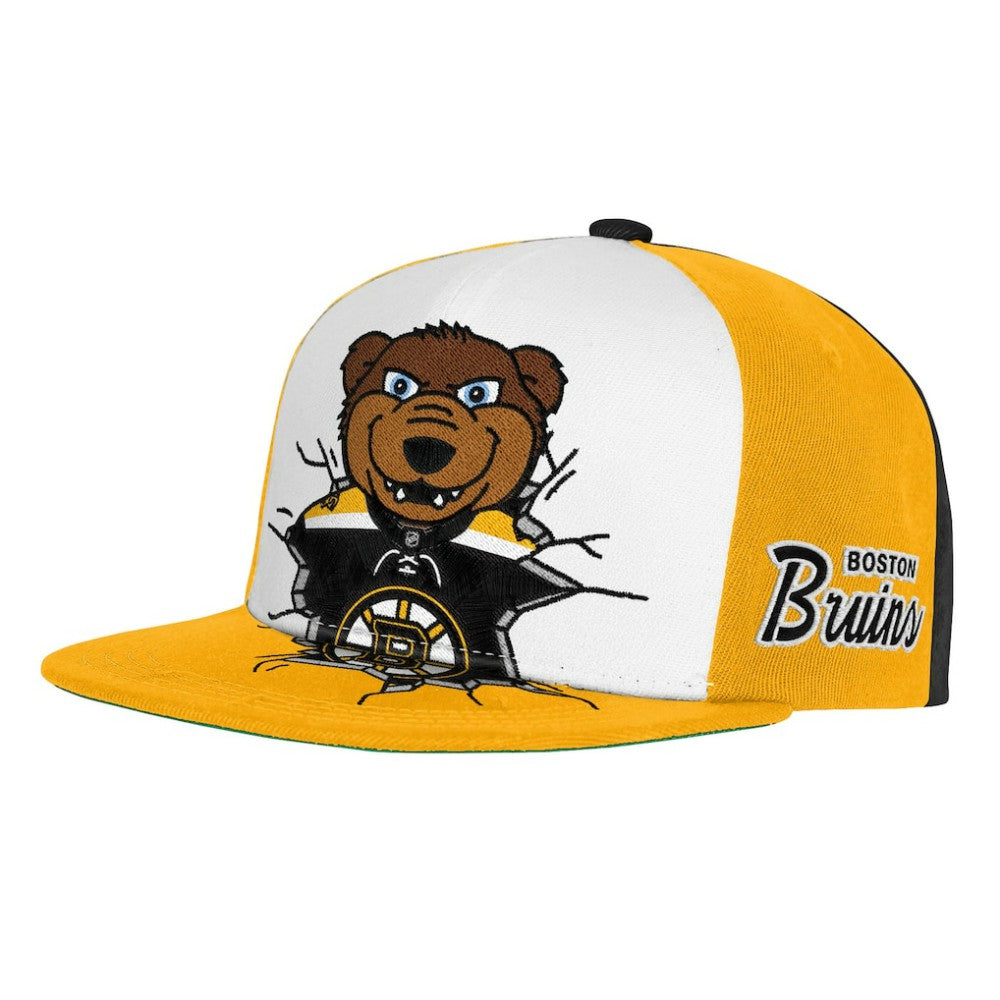 Boston Bruins Mitchell & Ness Youth Mascot Snapback Hat - Black | NHL online