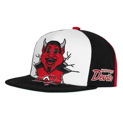 New Jersey Devils Mitchell & Ness Youth Mascot Snapback Hat - Red | NHL discount