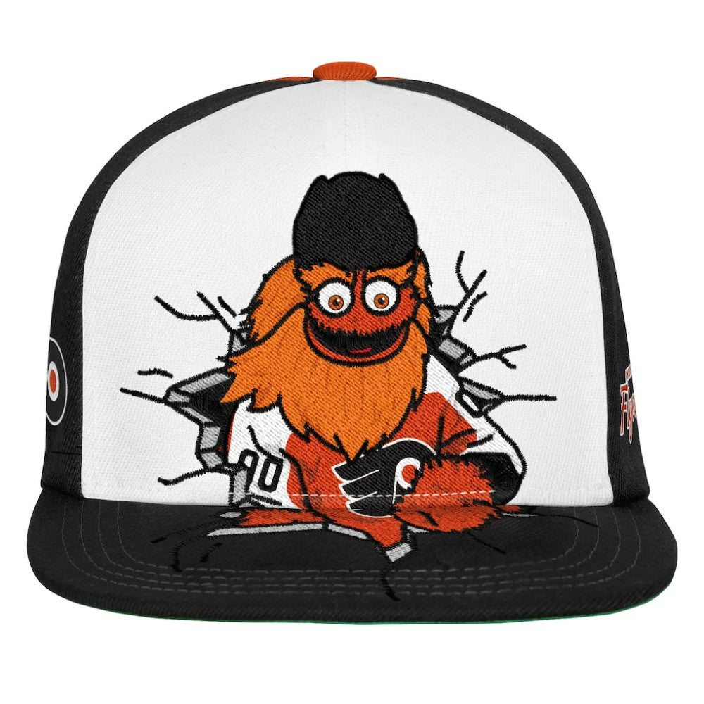 Philadelphia Flyers Mitchell & Ness Youth Mascot Snapback Hat - Orange | NHL Clearance