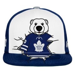 Toronto Maple Leafs Mitchell & Ness Youth Mascot Snapback Hat - Navy | NHL online