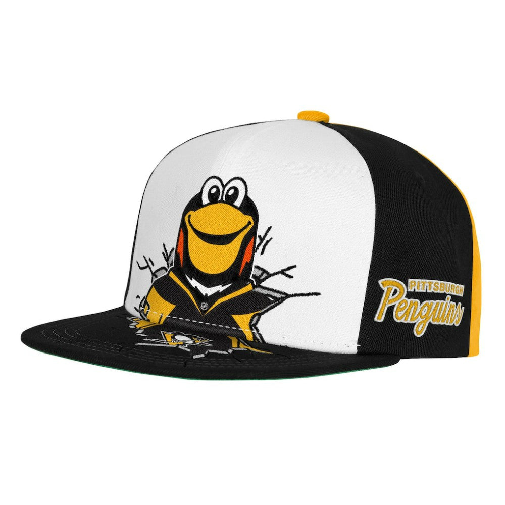 Pittsburgh Penguins Mitchell & Ness Youth Mascot Snapback Hat - Black | NHL on sale