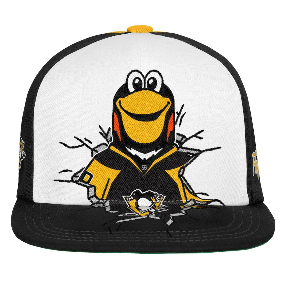 Pittsburgh Penguins Mitchell & Ness Youth Mascot Snapback Hat - Black | NHL on sale