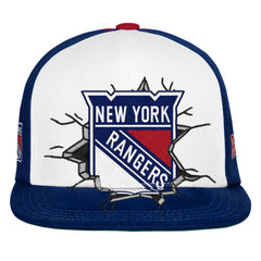New York Rangers Mitchell & Ness Youth Mascot Snapback Hat - Navy | NHL Lifestyle