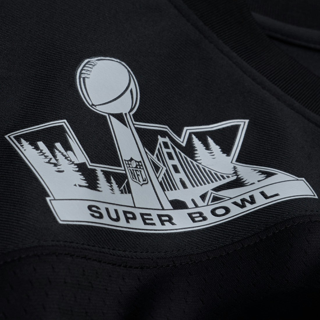 Super Bowl LX x Roc Nation Legacy Jersey - Black - Mitchell & Ness