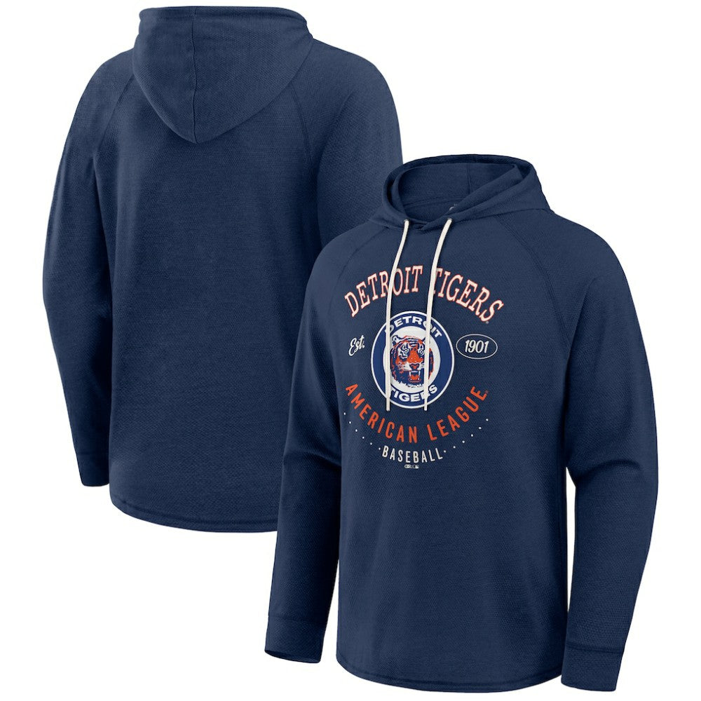 Detroit Tigers Darius Rucker Collection by Fanatics Raglan Hooded Long Sleeve T-Shirt Sale