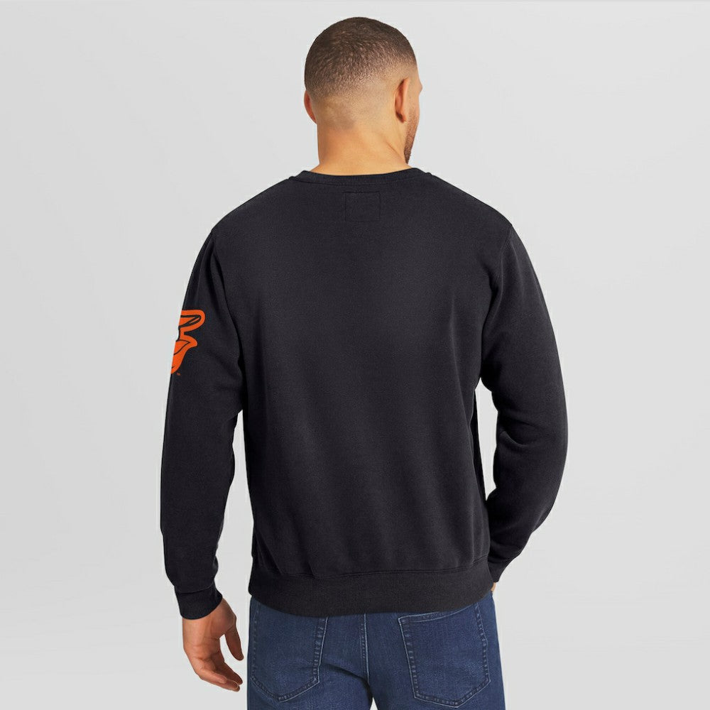 Baltimore Orioles Darius Rucker Collection by Fanatics Washed Crew Neck Pullover Sweatshirt Outlet