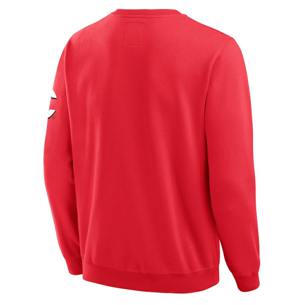 Cincinnati Reds Darius Rucker Collection by Fanatics Washed Crew Neck Pullover Sweatshirt for sale