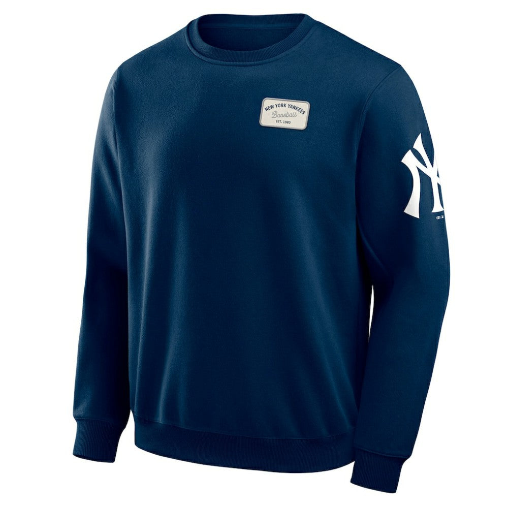 New York Yankees Darius Rucker Collection by Fanatics Washed Crew Neck Pullover Sweatshirt Sale