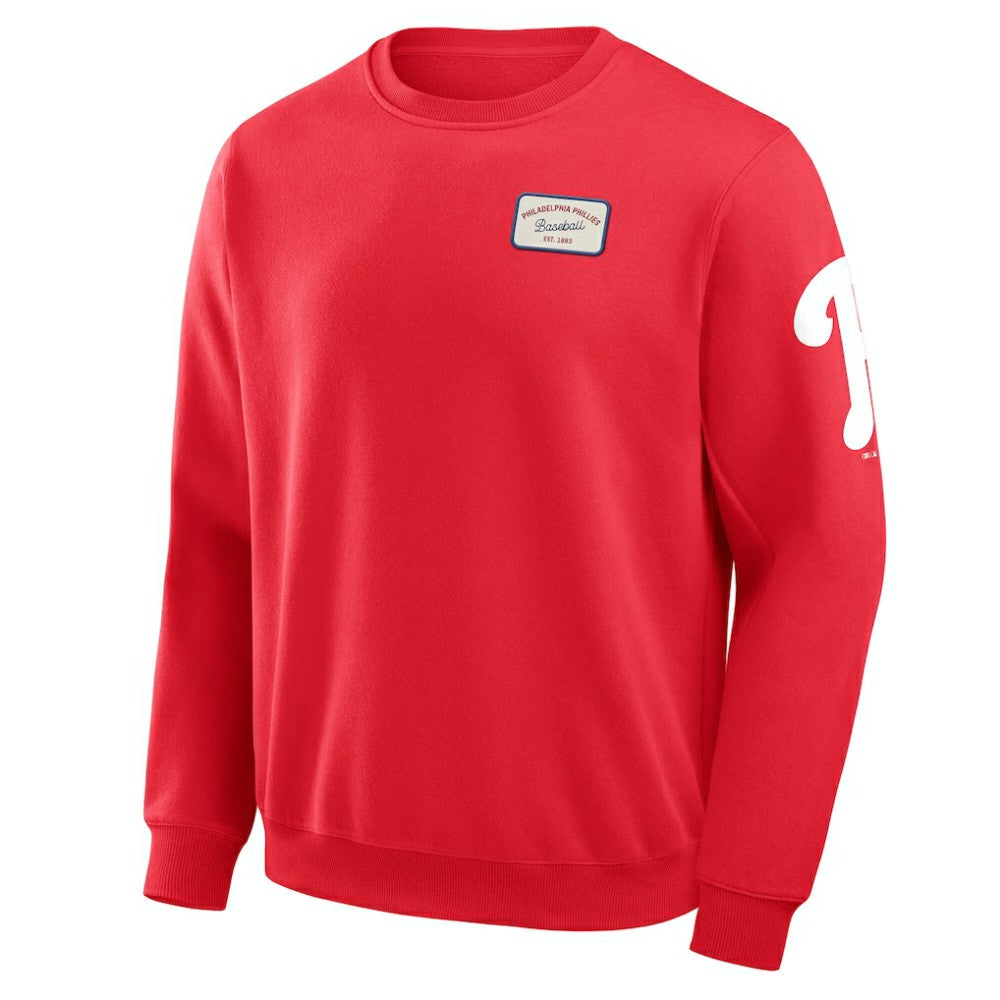 Philadelphia Phillies Darius Rucker Collection by Fanatics Washed Crew Neck Pullover Sweatshirt Sale