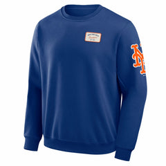 New York Mets Darius Rucker Collection by Fanatics Washed Crew Neck Pullover Sweatshirt Discount