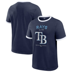 Tampa Bay Rays Darius Rucker Collection by Fanatics Washed Ringer T-Shirt Discount