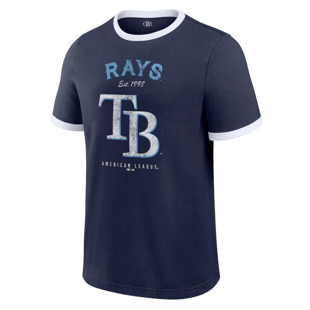 Tampa Bay Rays Darius Rucker Collection by Fanatics Washed Ringer T-Shirt Discount