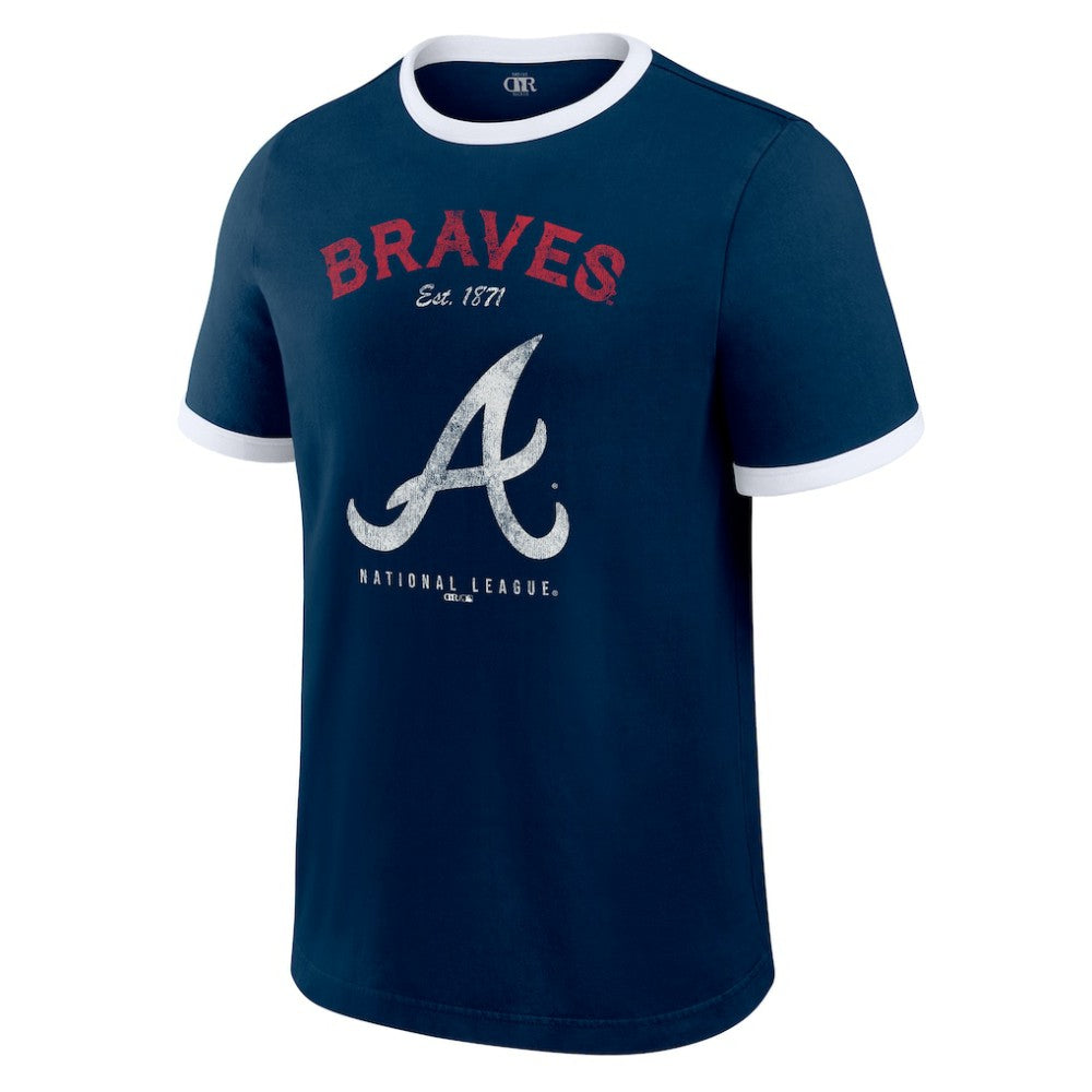 Atlanta Braves Darius Rucker Collection by Fanatics Washed Ringer T-Shirt Near Me