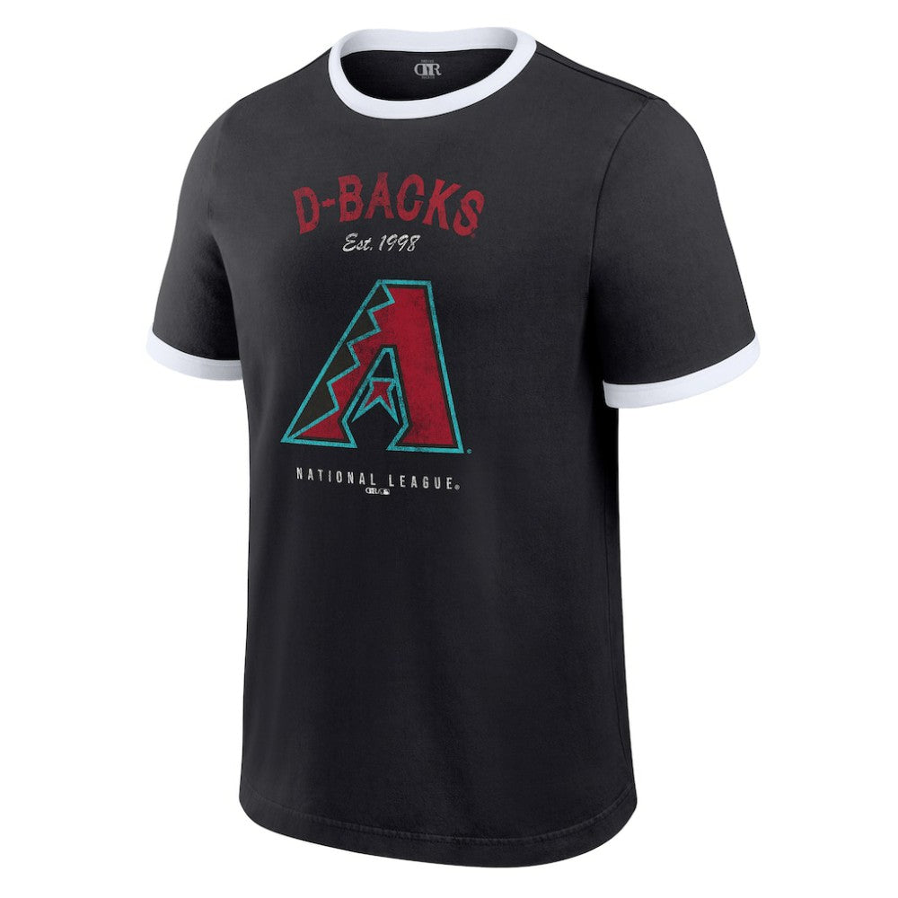 Arizona Diamondbacks Darius Rucker Collection by Fanatics Washed Ringer T-Shirt Discount