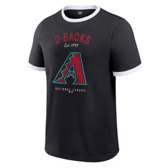 Arizona Diamondbacks Darius Rucker Collection by Fanatics Washed Ringer T-Shirt Discount