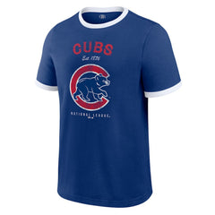 Chicago Cubs Darius Rucker Collection by Fanatics Washed Ringer T-Shirt Outlet
