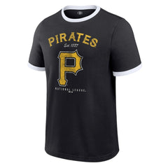 Pittsburgh Pirates Darius Rucker Collection by Fanatics Washed Ringer T-Shirt Near Me