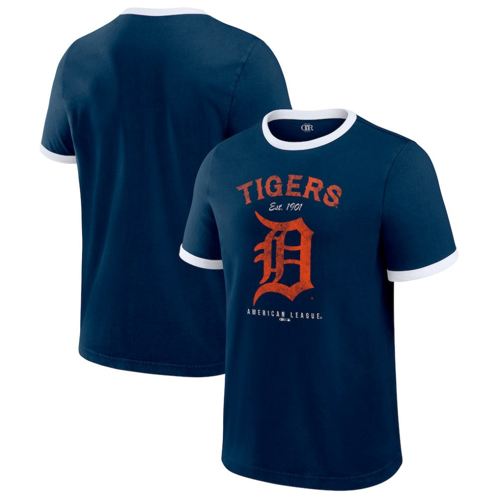 Detroit Tigers Darius Rucker Collection by Fanatics Washed Ringer T-Shirt for sale