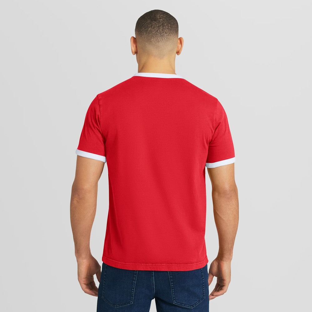 Cincinnati Reds Darius Rucker Collection by Fanatics Washed Ringer T-Shirt Discount