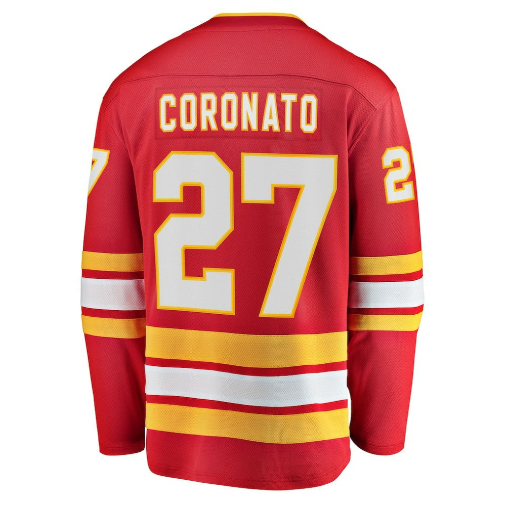 Matt Coronato Calgary Flames Fanatics Home Breakaway Jersey - Red | Fanatics on sale