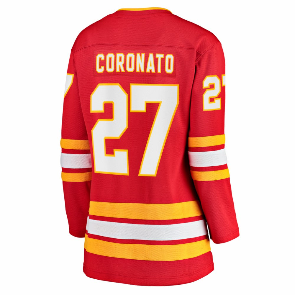 Matt Coronato Calgary Flames Fanatics Women's Home Breakaway Jersey - Red | Fanatics online