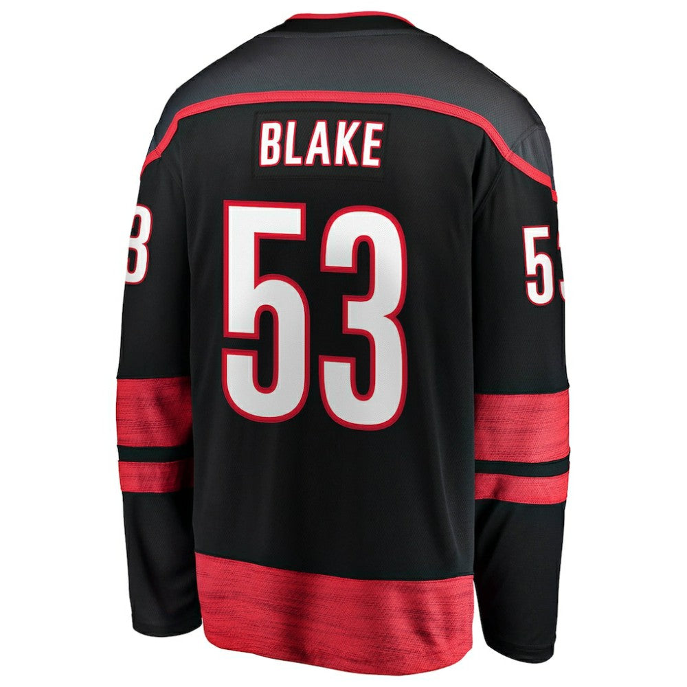 Jackson Blake Carolina Hurricanes Fanatics Home Breakaway Jersey - Black | Fanatics online