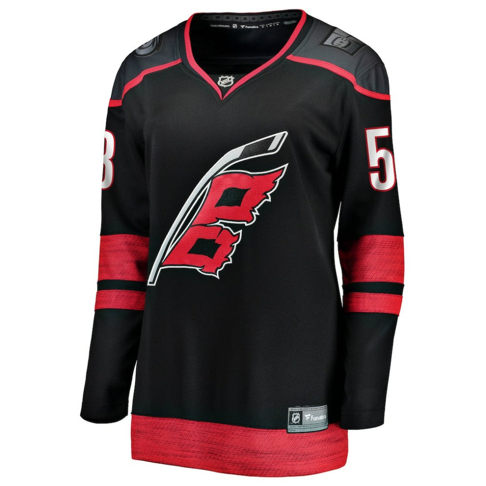 Jackson Blake Carolina Hurricanes Fanatics Women's Home Breakaway Jersey - Black | Fanatics online