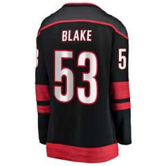 Jackson Blake Carolina Hurricanes Fanatics Women's Home Breakaway Jersey - Black | Fanatics online