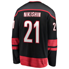 Alexander Nikishin Carolina Hurricanes Fanatics Home Breakaway Jersey - Black | Fanatics sale