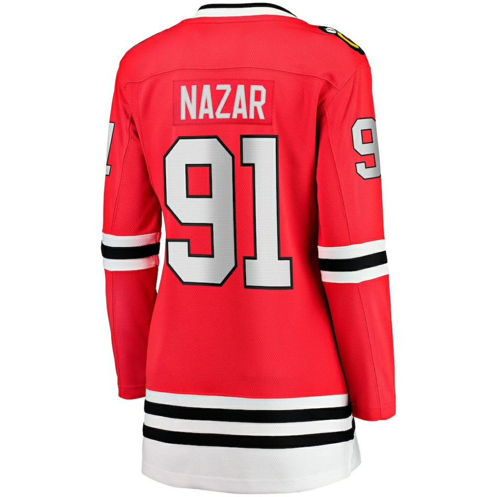 Frank Nazar Chicago Blackhawks Fanatics Women's Home Breakaway Jersey - Red | Fanatics sale