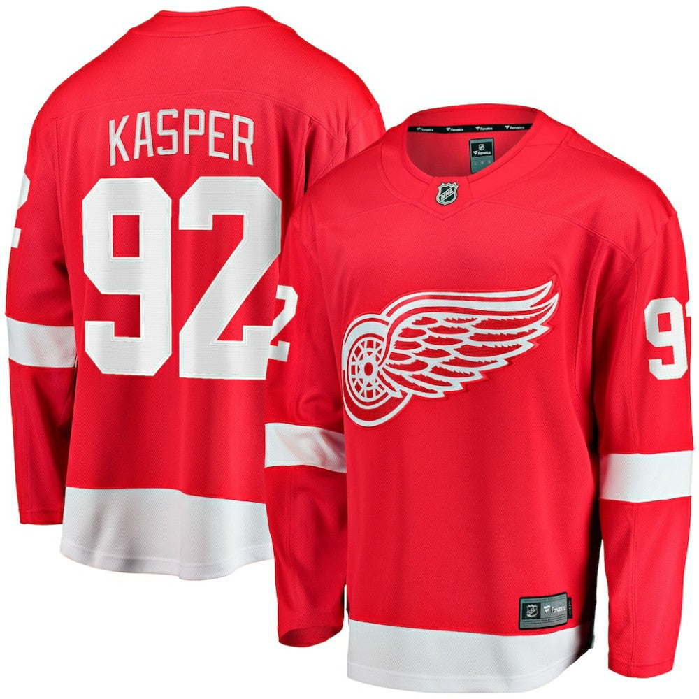 Marco Kasper Detroit Red Wings Fanatics Home Breakaway Jersey - Red | Fanatics Lifestyle