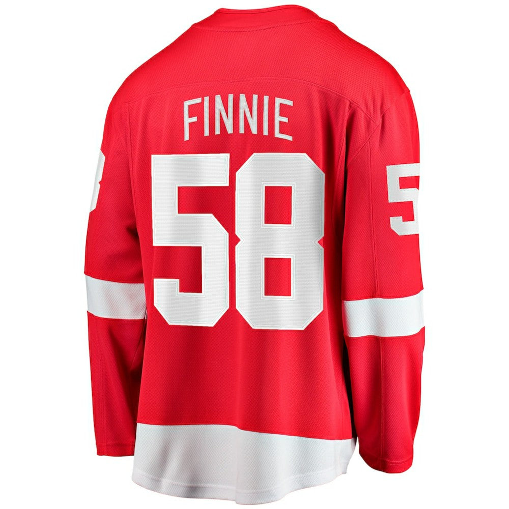Emmitt Finnie Detroit Red Wings Fanatics Home Breakaway Jersey - Red | Fanatics online