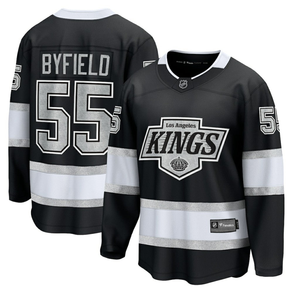 Quinton Byfield Los Angeles Kings Fanatics Home Breakaway Jersey - Black | Fanatics sale